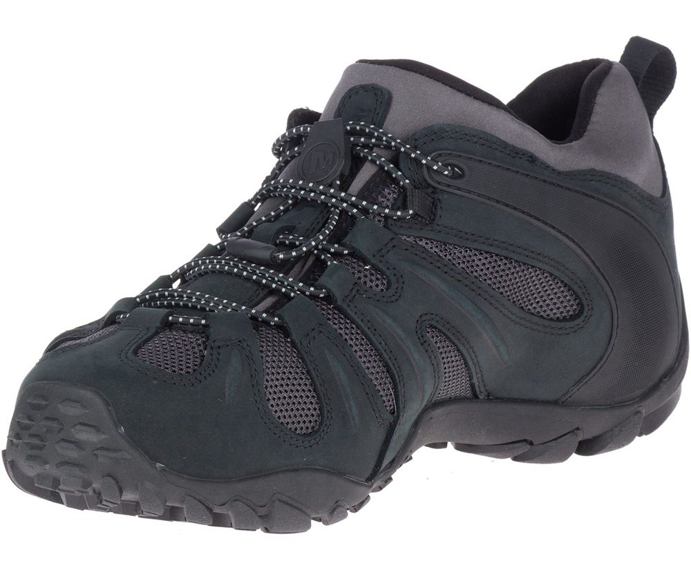 Merrell Vandresko Herre - Chameleon 8 Stretch Waterproof - Sort/Grå - ZTS548097